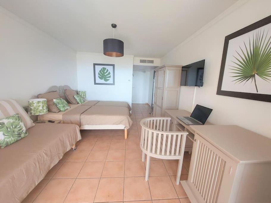 Studio Avec Vue Mer Exceptionnelle, Plage Et Piscine, Village Vacances Sainte-Anne Zewnętrze zdjęcie