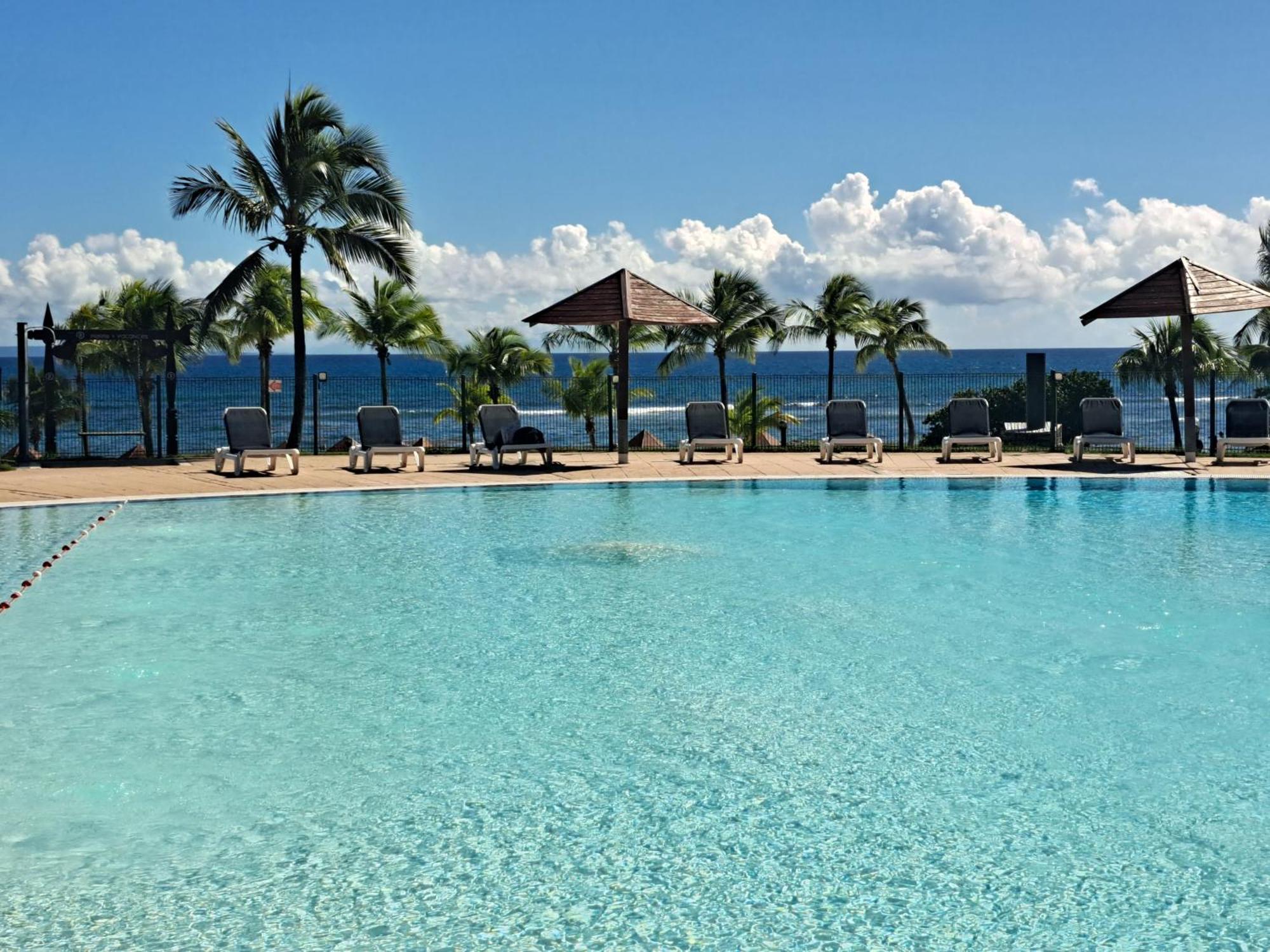 Studio Avec Vue Mer Exceptionnelle, Plage Et Piscine, Village Vacances Sainte-Anne Zewnętrze zdjęcie
